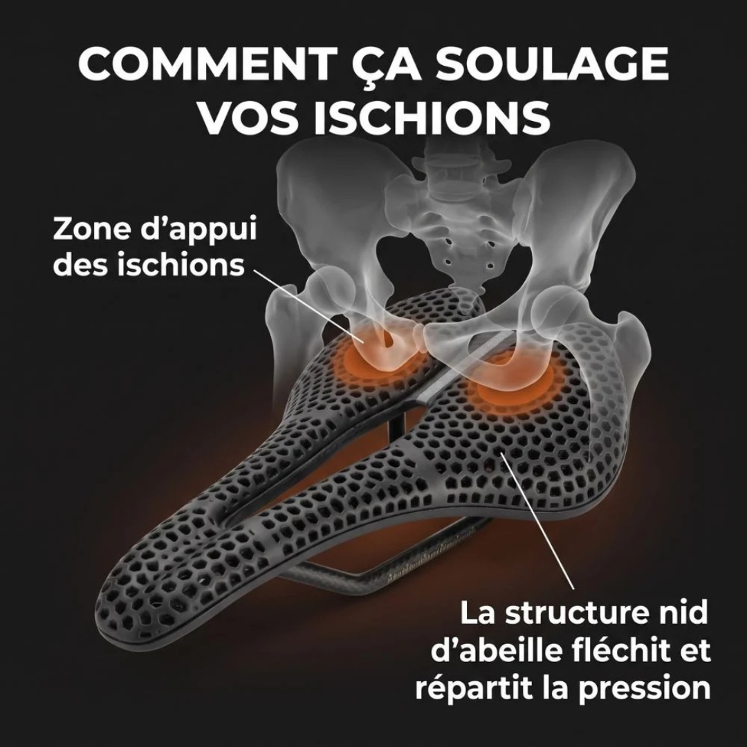 Selle Vélo 3D Ergonomique