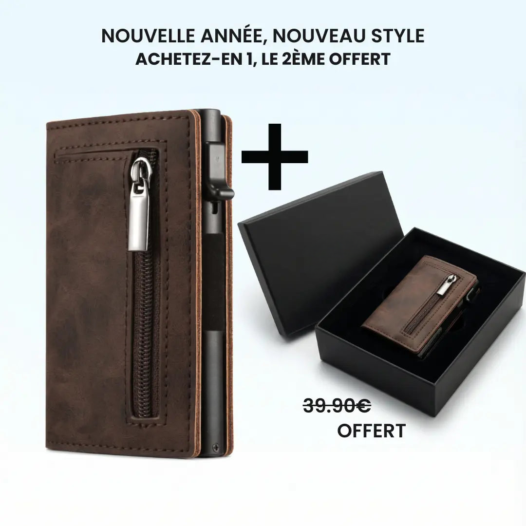 Kompakte, sichere RFID-Brieftasche