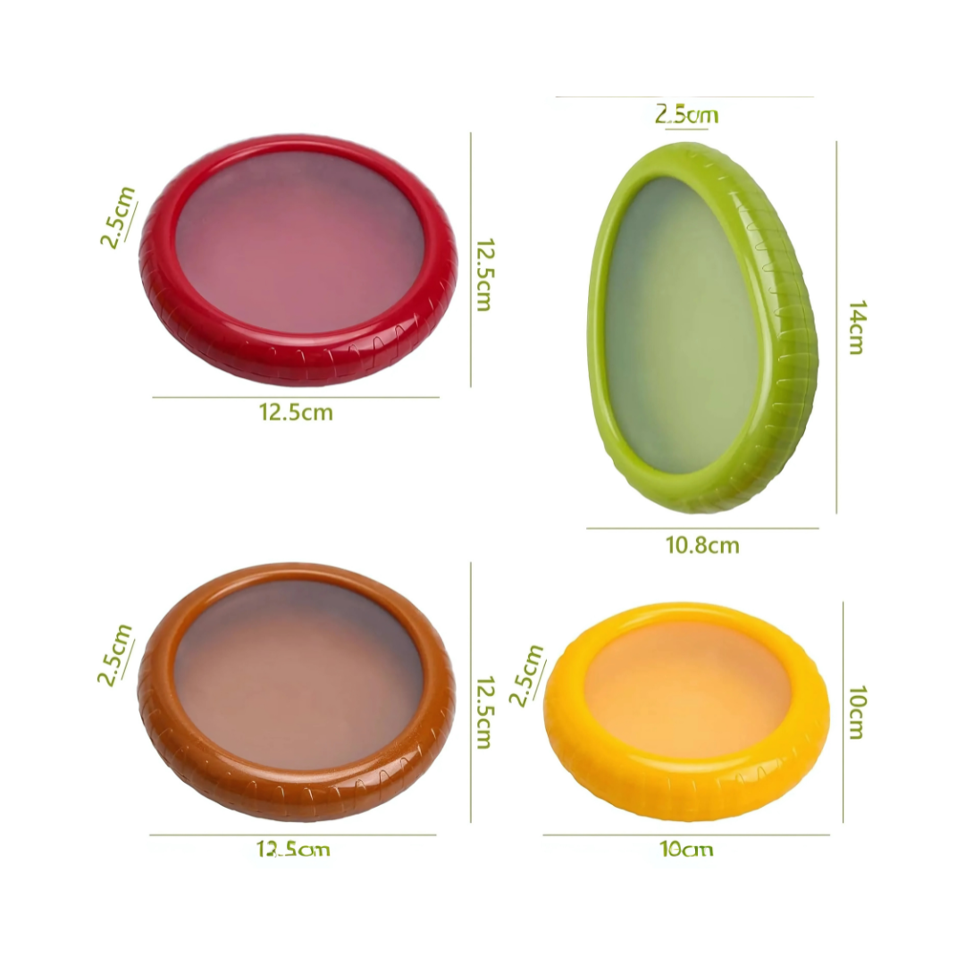 Couvercles Réutilisables pour Aliments