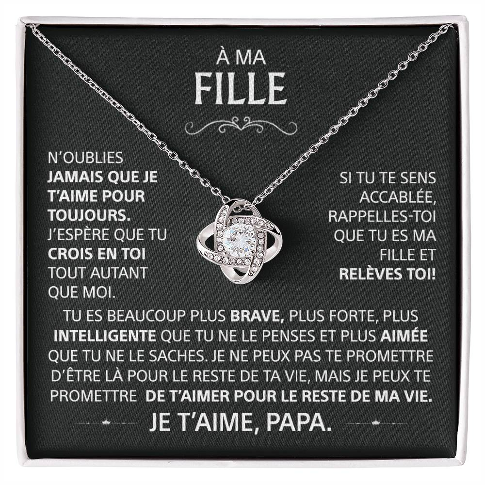 Collier "À Ma Fille"