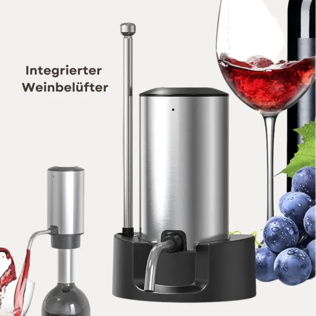 Elektrischer Weinspender mit Belüfter