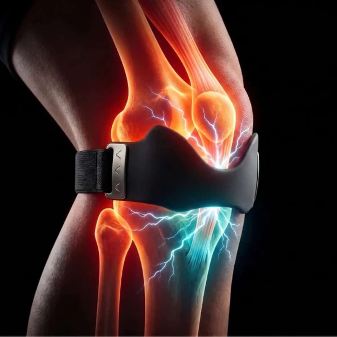 Verstellbarer Patellagurt für das Knie