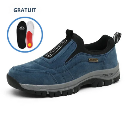 Rutschfeste Herrenschuhe, bequem und isolierend