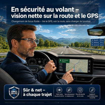 Lunettes de lecture sans monture ultra-légères avec protection UV