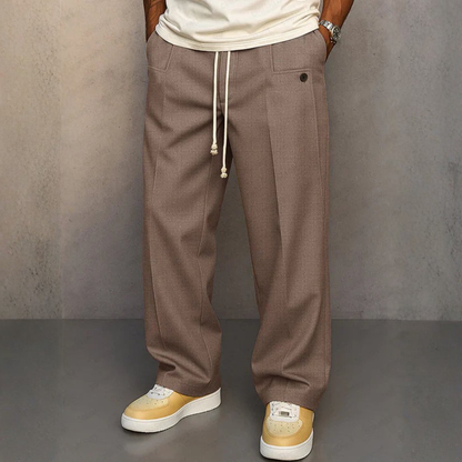 Elegante Hose mit verstellbarem Kordelzug