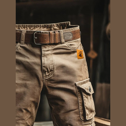 Herren-Cargo-Shorts mit mehreren Taschen