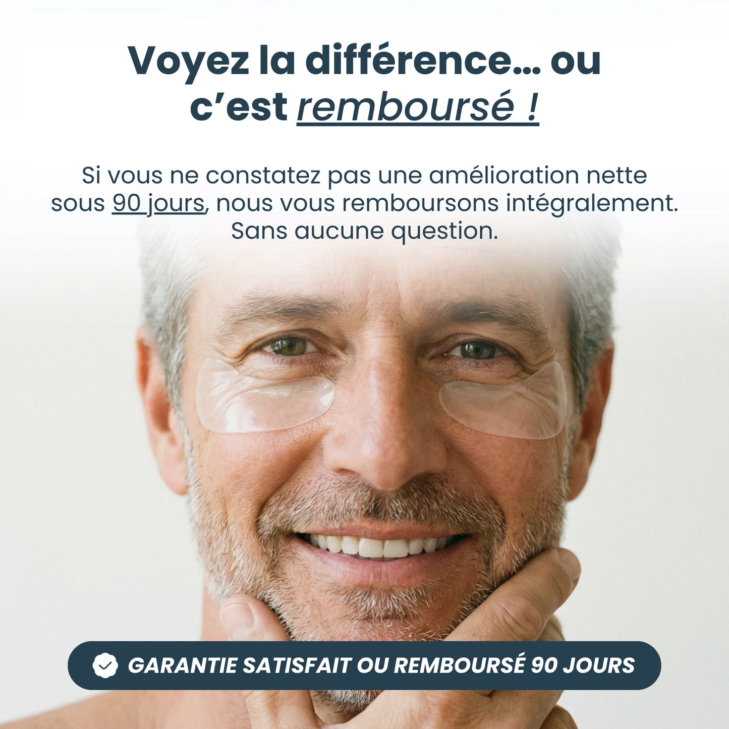 Anti-Augenringe-Patches mit Mikronadeln