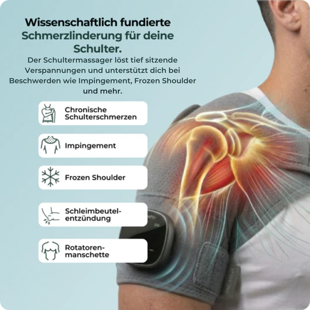 3-in-1-Massagegerät zur Linderung von Schulterschmerzen