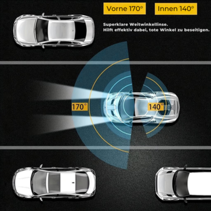 Doppelte Dashcam für mehr Sicherheit