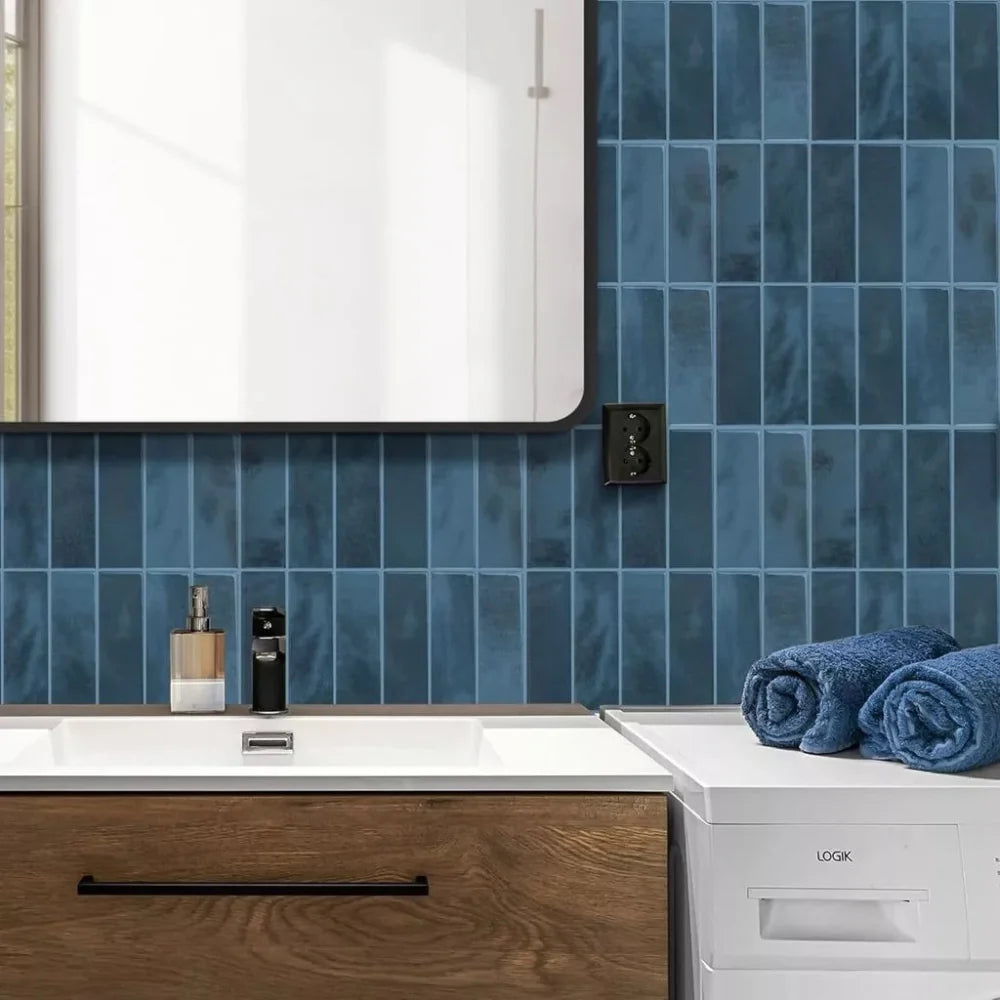 Carrelage adhésif effet 3D pour cuisine et salle de bain
