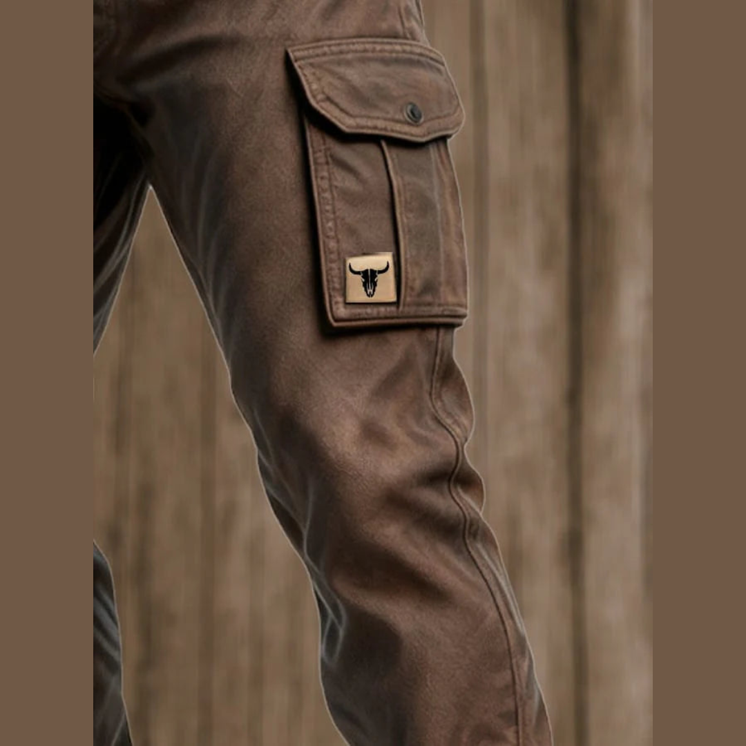 Gefütterte Cargo-Hose für Herren