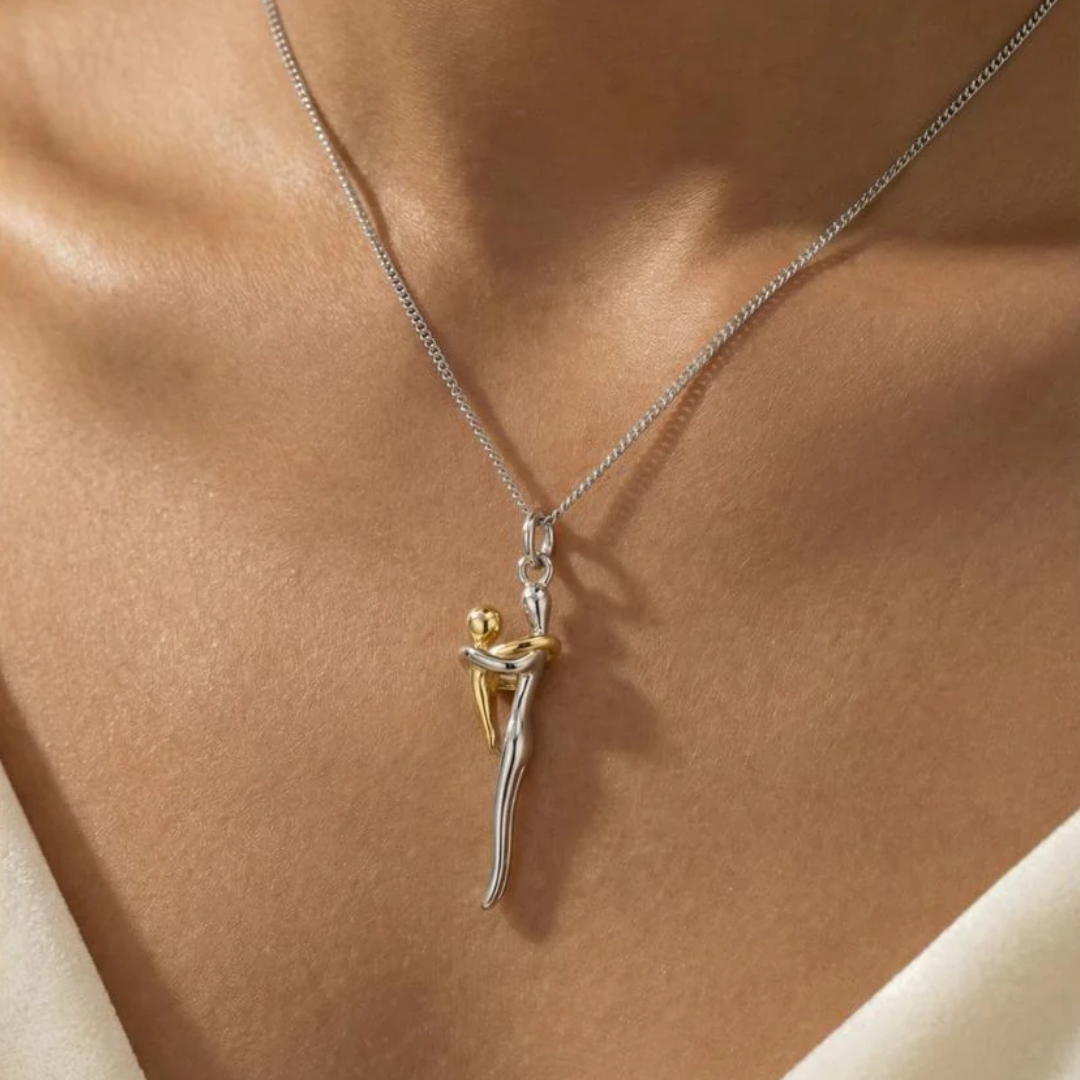Halskette „Étreinte Élégante“ (Elegante Umarmung)