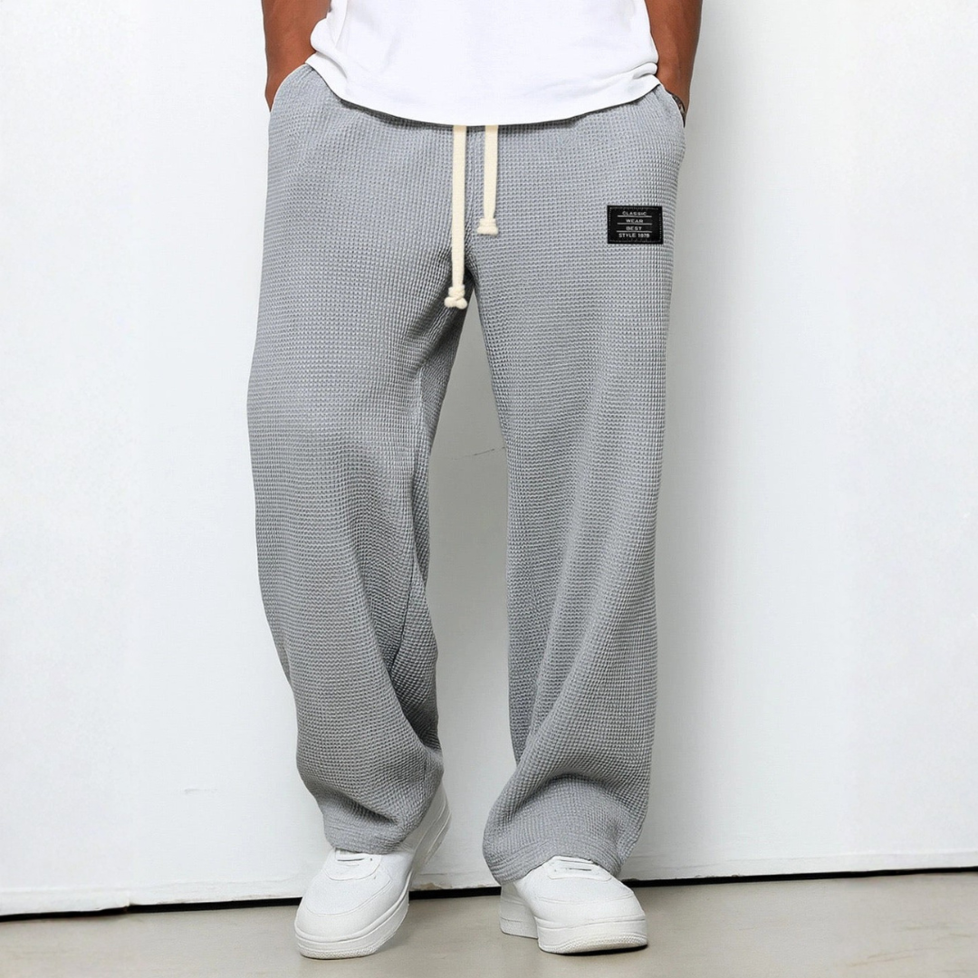 Herrenhose mit elastischem Bund