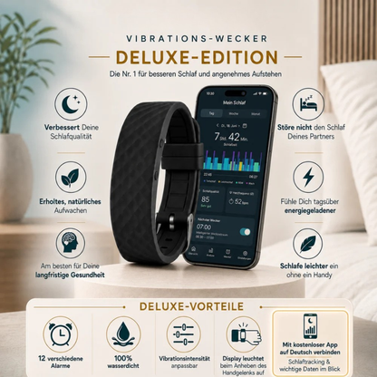 Intelligentes Armband mit Vibrationswecker