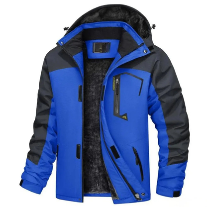 Parka d'hiver chaude doublée polaire