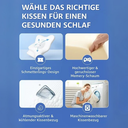 Orthopädisches Nackenkissen zur Unterstützung