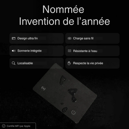 Carte de localisation intelligente