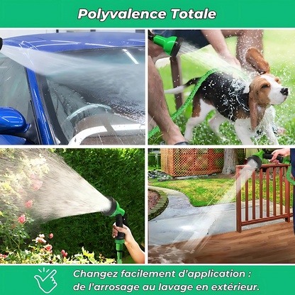 Tuyau d’arrosage extensible et léger