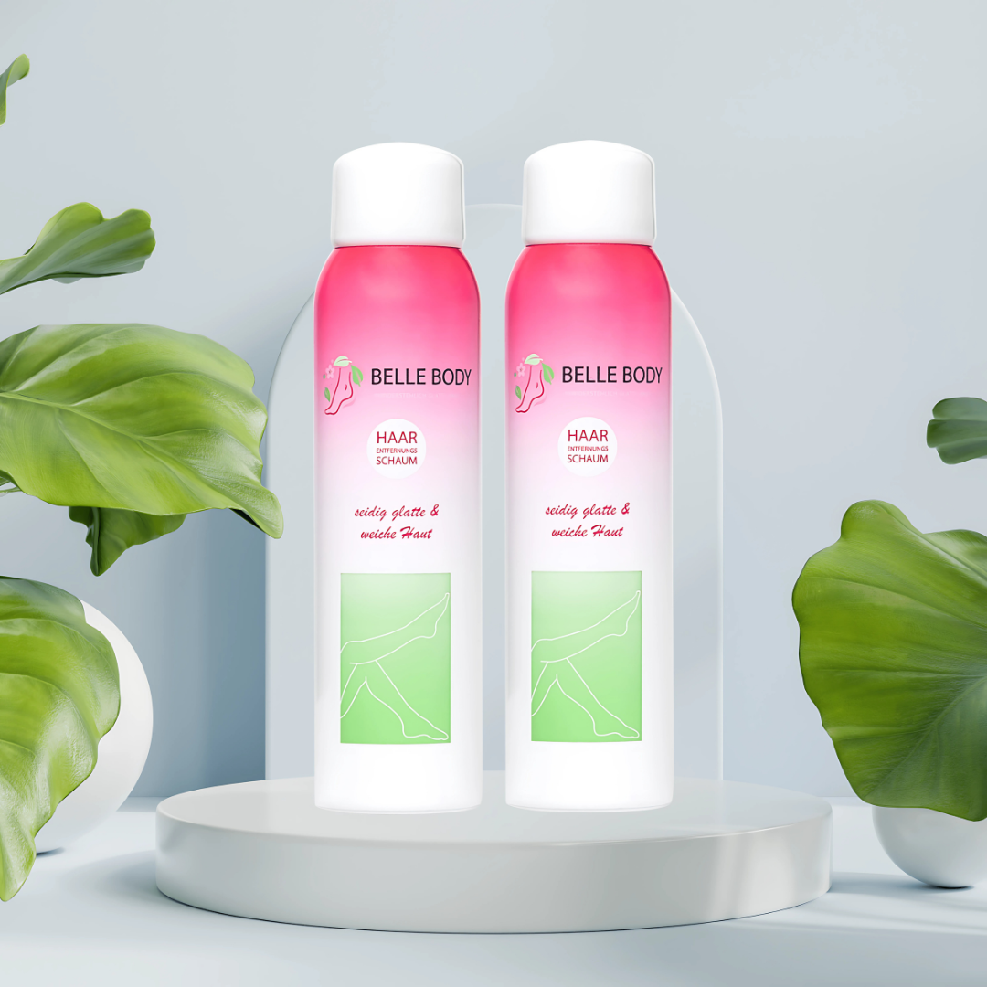 Mousse douce pour l'épilation