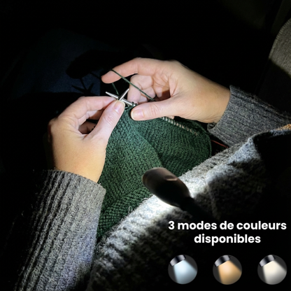 Ergonomische Halslampe