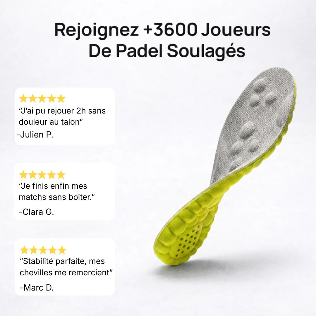 Semelles de Protection Sportive Confortables