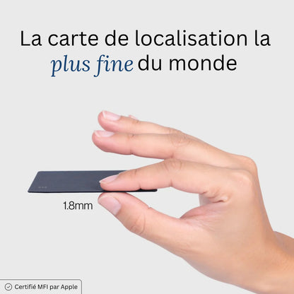 Carte de Suivi Ultra-Fine avec Apple Find My