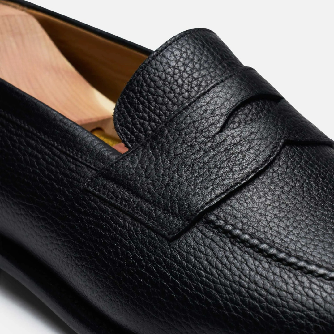 Elegante Herren-Leder-Mokassins
