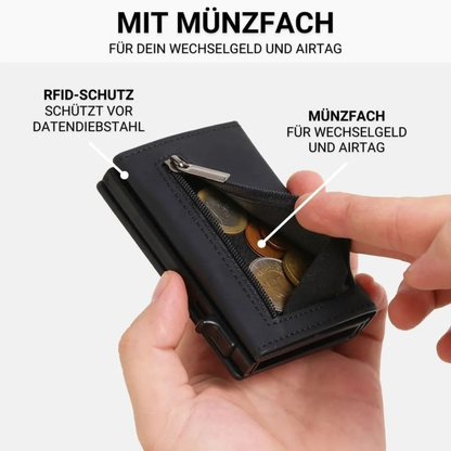 RFID Portemonnaie mit Schnellzugriff
