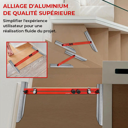 Nouvel outil de mesure d'escalier