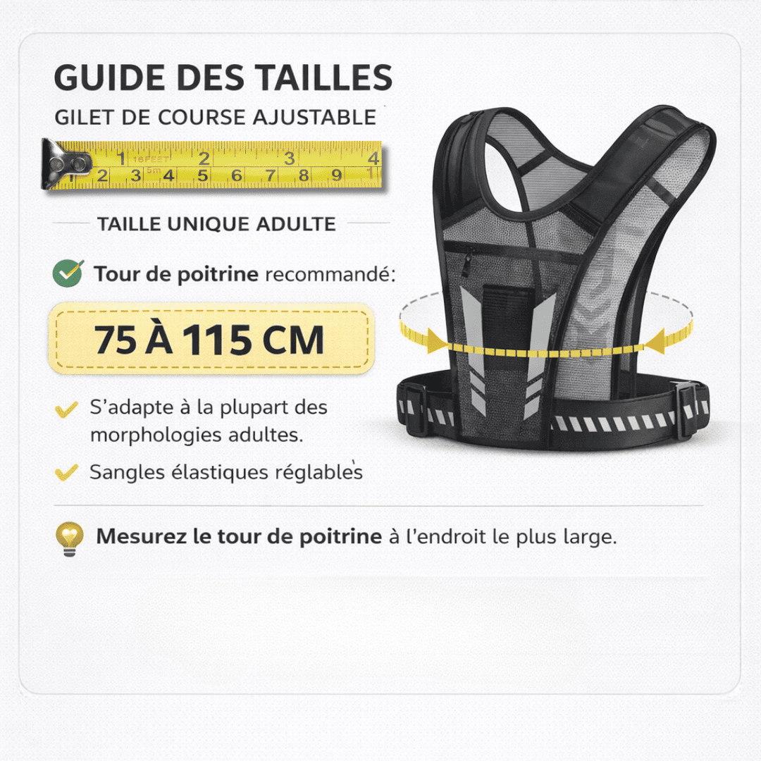 Ultraleichte Laufweste für maximale Leistung