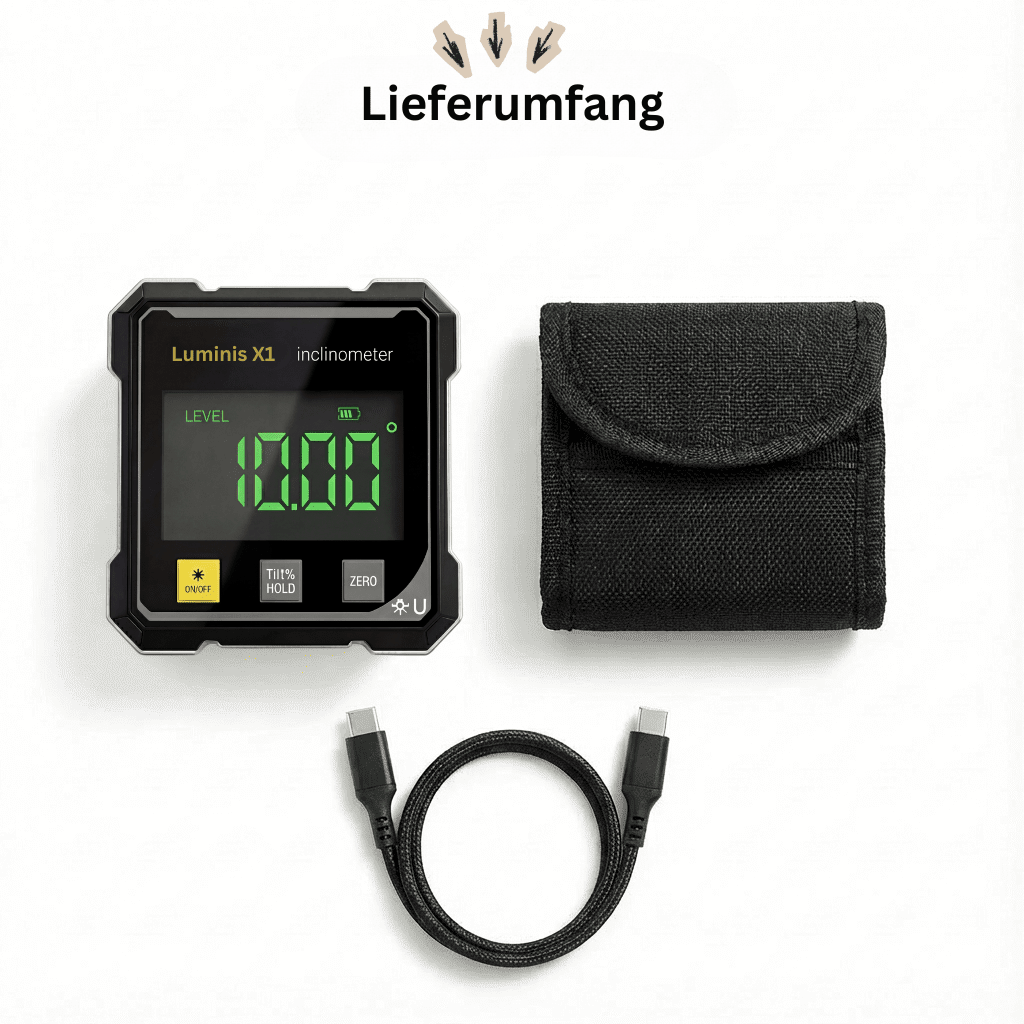 5-in-1-Lasernivelliergerät mit Doppelstrahl