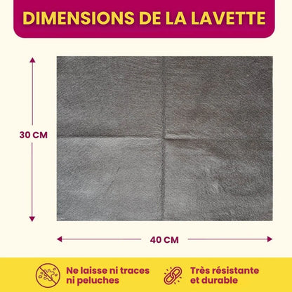 Chiffon en microfibre ultra-absorbant