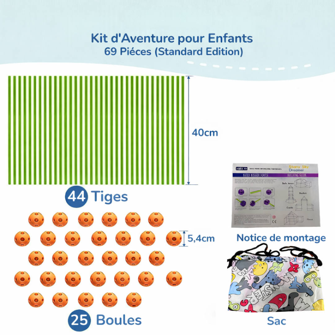 Bâtiment d’aventure pour enfants