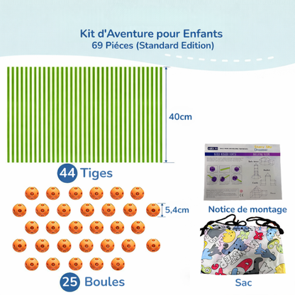 Bâtiment d’aventure pour enfants