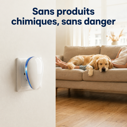 Répulsif Ultrason Anti-Cafards Sans Produits Chimiques