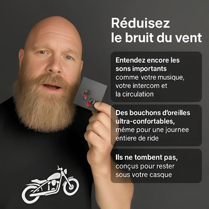 Bouchons Moto Anti-Bruit
