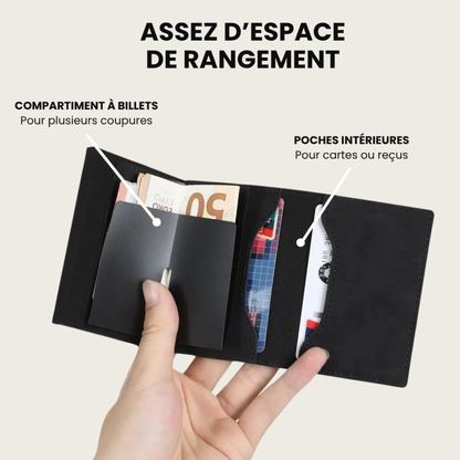 Kompakte, RFID-sichere Geldbörse