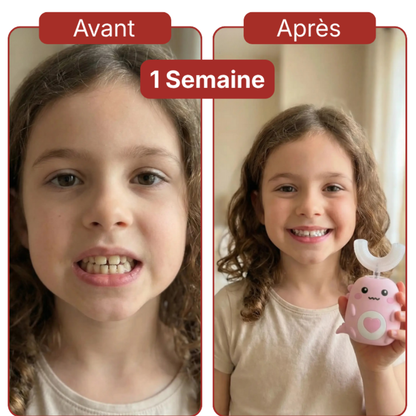 Brosse à dents 360° pour enfants
