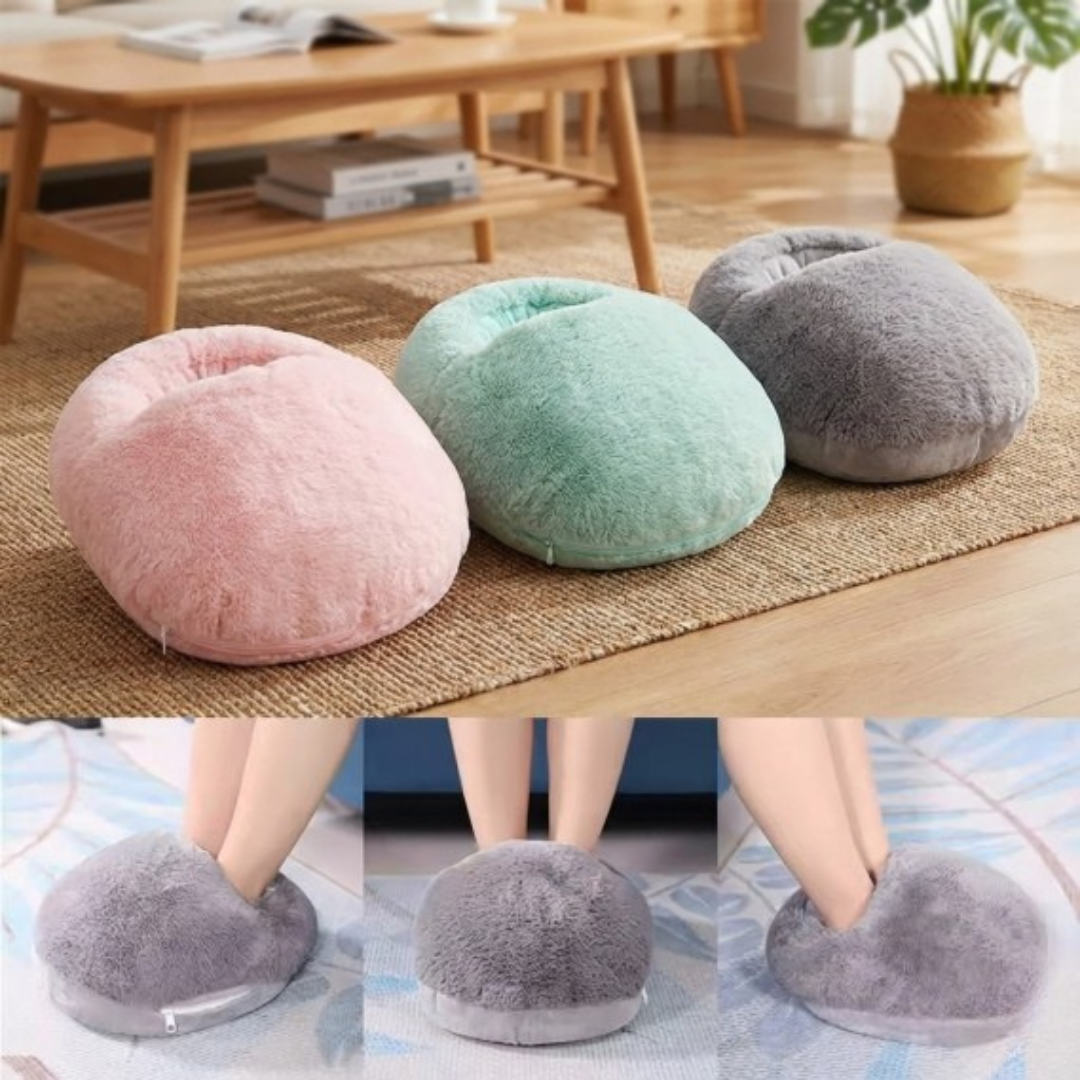 Coussin chauffant pour les pieds