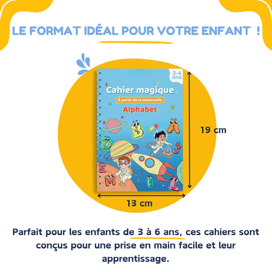 Coffret éducatif écriture et chiffres enfant