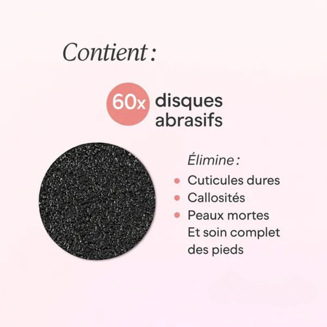 Râpe électrique pieds