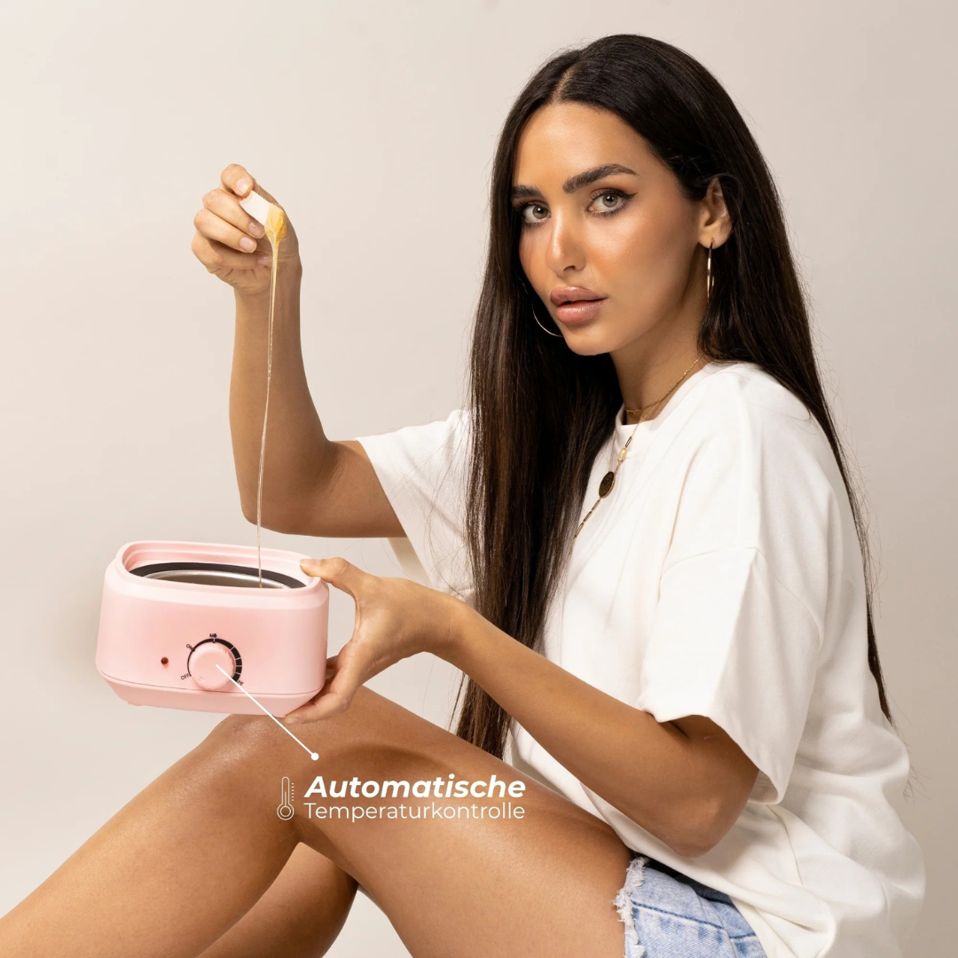 Kit de cire douce pour une peau lisse