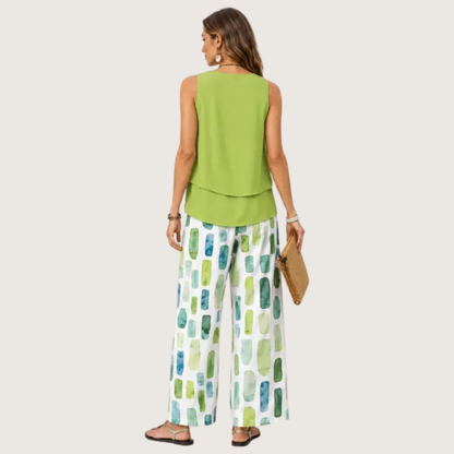 Ensemble Deux Pièces Femme Imprimé