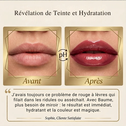 Baume à lèvres révélateur de teinte