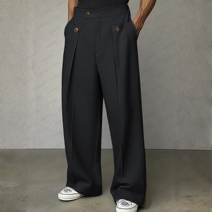 Pantalon habillé à pinces homme