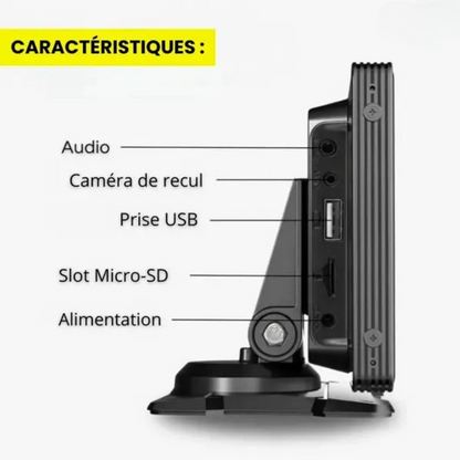 Écran Multimédia Universel Bluetooth pour Voiture – Compatible CarPlay & Android Auto