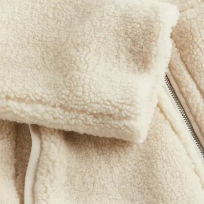 Weicher Teddy-Mantel Damen