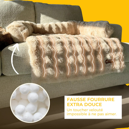 Canapé-lit doux et confortable pour chien