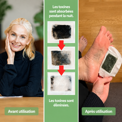 Entspannende Fußpflaster