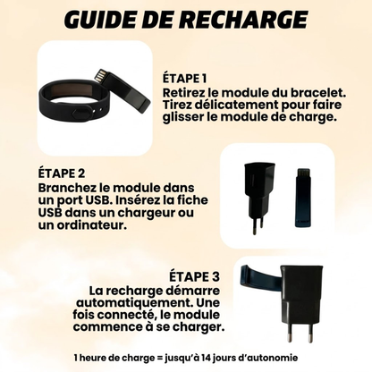 Vibrierendes Weckarmband für Kinder